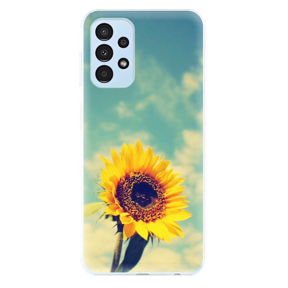 Odolné silikonové pouzdro iSaprio - Sunflower 01 - Samsung Galaxy A13