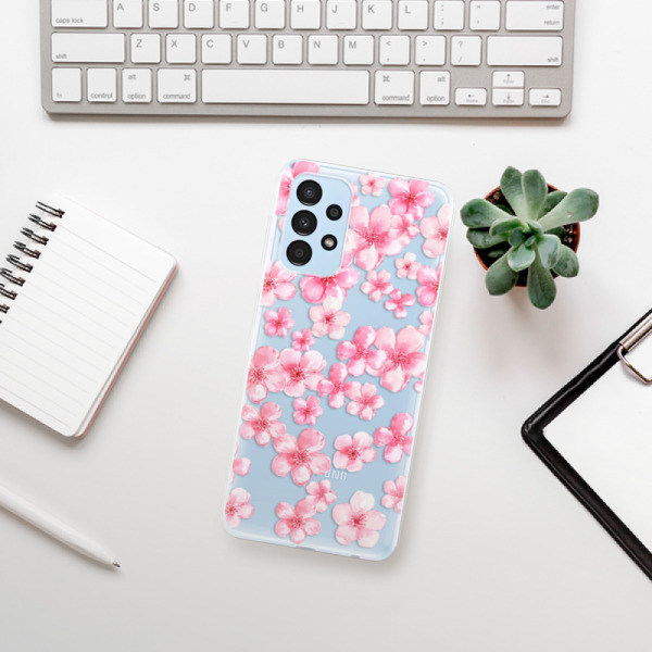 Silikonové pouzdro iSaprio - Samsung Galaxy A13 - Flower Pattern 05