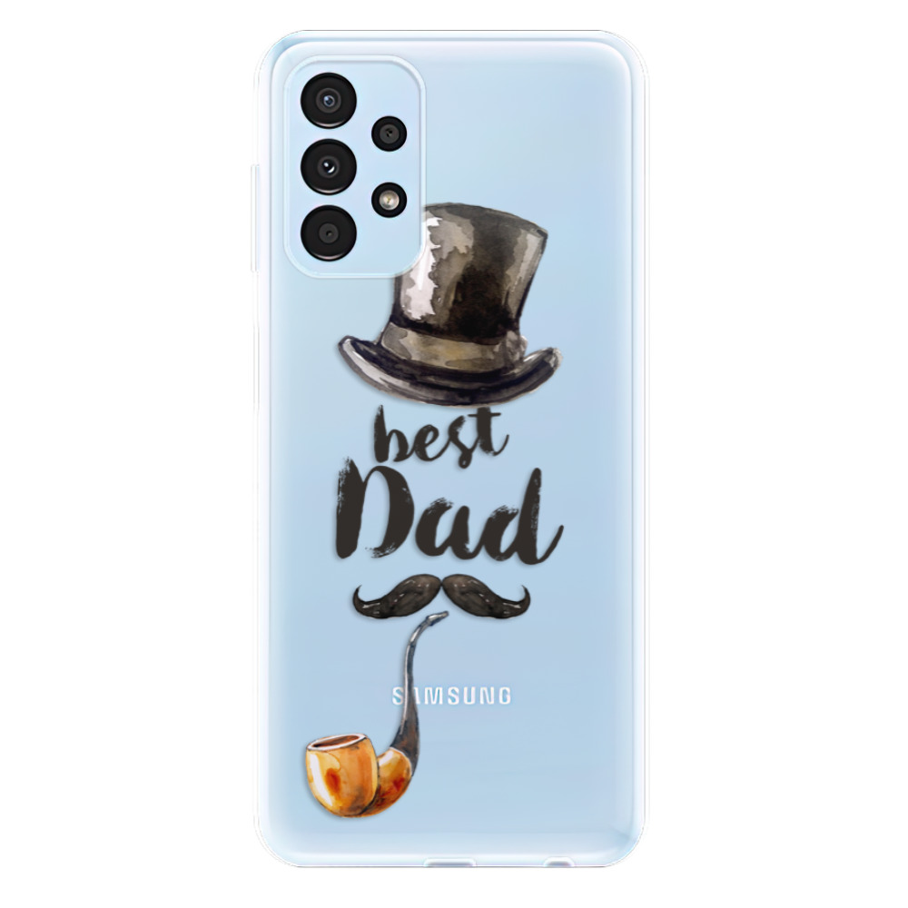 Odolné silikonové pouzdro iSaprio - Best Dad - Samsung Galaxy A13