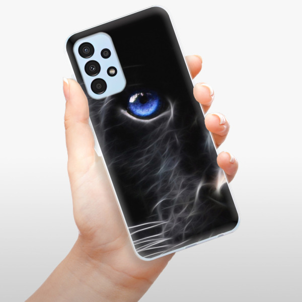 Silikonové pouzdro iSaprio - Samsung Galaxy A13 - Black Puma