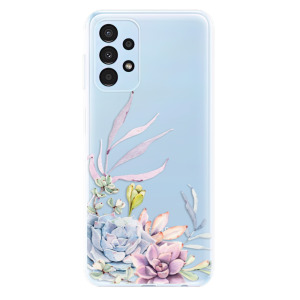 Silikonové pouzdro iSaprio - Samsung Galaxy A13 - Succulent 01