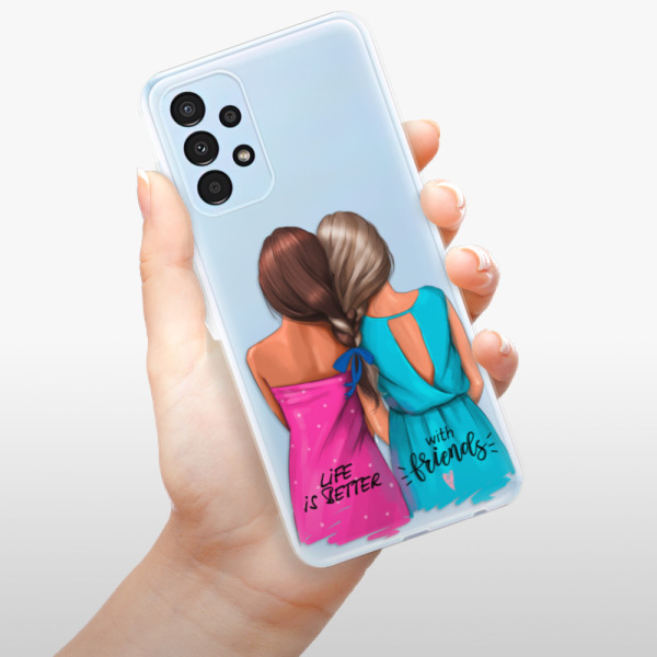 Silikonové pouzdro iSaprio - Samsung Galaxy A13 - Best Friends