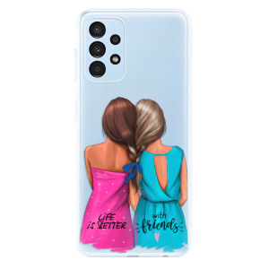 Silikonové pouzdro iSaprio - Samsung Galaxy A13 - Best Friends