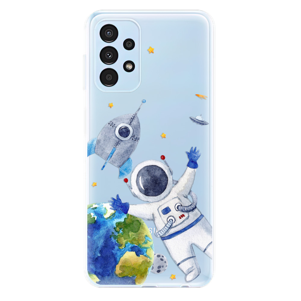 Odolné silikonové pouzdro iSaprio - Space 05 - Samsung Galaxy A13