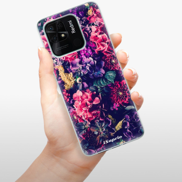 Silikonové pouzdro iSaprio - Xiaomi Redmi 10C - Flowers 10