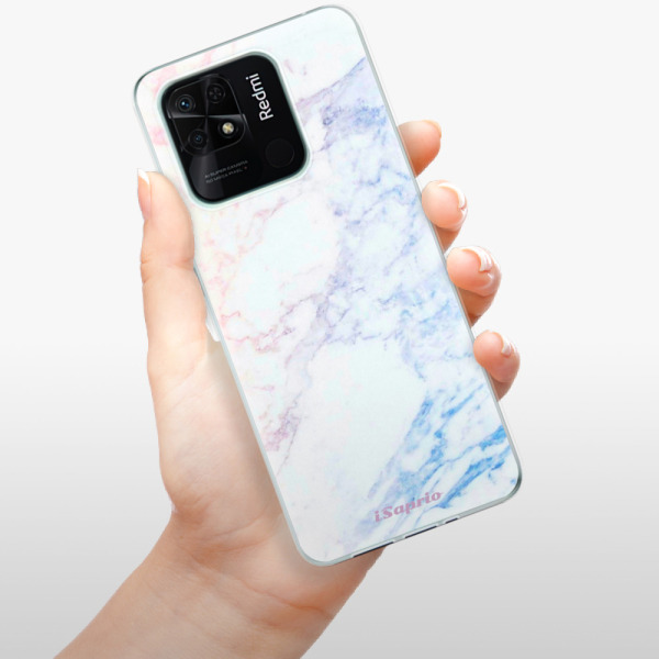 Silikonové pouzdro iSaprio - Xiaomi Redmi 10C - Raibow Marble 10