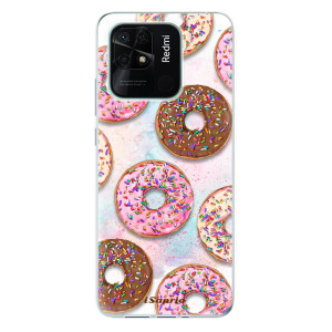 Silikonové pouzdro iSaprio - Xiaomi Redmi 10C - Donuts 11
