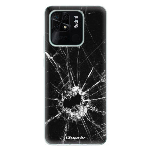 Silikonové odolné pouzdro iSaprio - Broken Glass 10 na mobil Xiaomi Redmi 10C