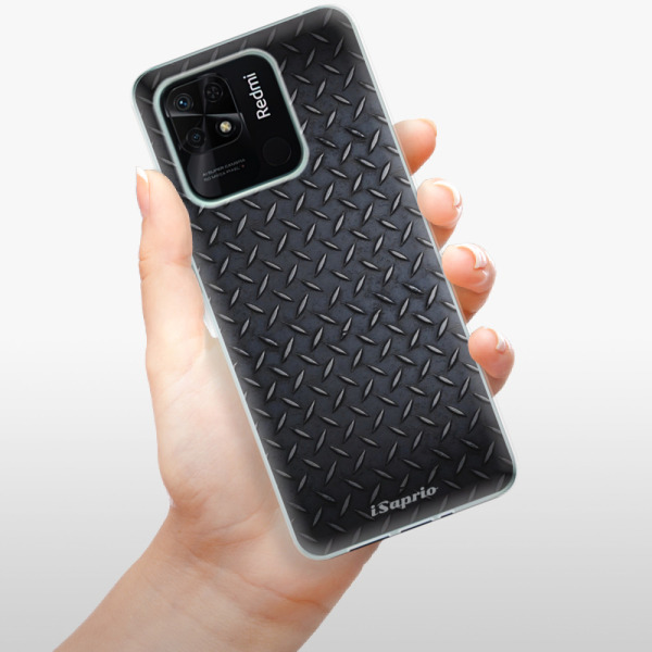 Silikonové pouzdro iSaprio - Xiaomi Redmi 10C - Metal 01