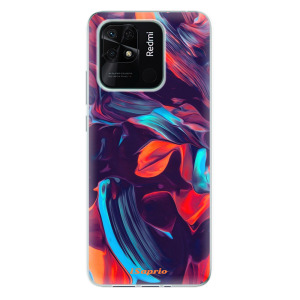 Silikonové pouzdro iSaprio - Xiaomi Redmi 10C - Color Marble 19