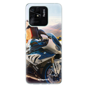 Silikonové odolné pouzdro iSaprio - Motorcycle 10 na mobil Xiaomi Redmi 10C - výprodej