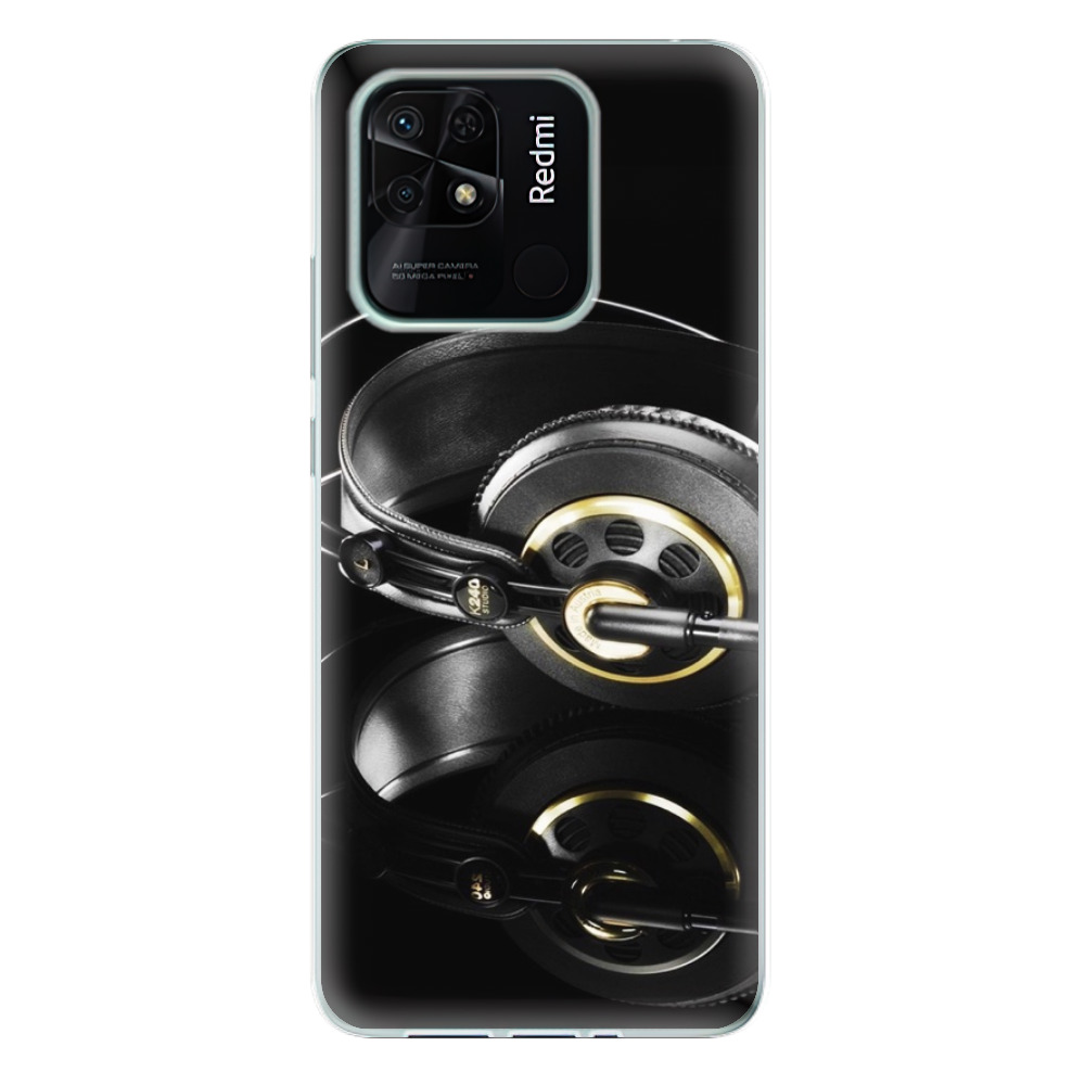 Odolné silikonové pouzdro iSaprio - Headphones 02 - Xiaomi Redmi 10C