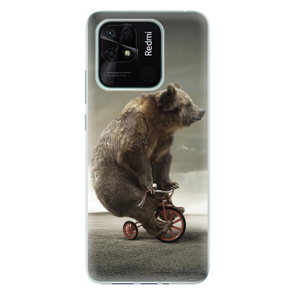 Silikonové odolné pouzdro iSaprio - Bear 01 na mobil Xiaomi Redmi 10C (Silikonový odolný kryt, obal, pouzdro iSaprio - Bear 01 na mobilní telefon Xiaomi Redmi 10C)