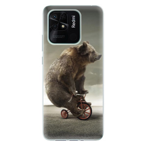 Silikonové pouzdro iSaprio - Xiaomi Redmi 10C - Bear 01