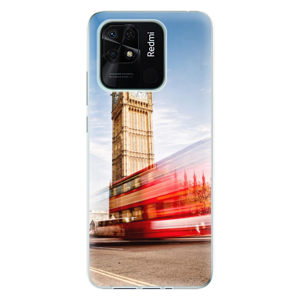 Silikonové odolné pouzdro iSaprio - London 01 na mobil Xiaomi Redmi 10C (Silikonový odolný kryt, obal, pouzdro iSaprio - London 01 na mobilní telefon Xiaomi Redmi 10C)