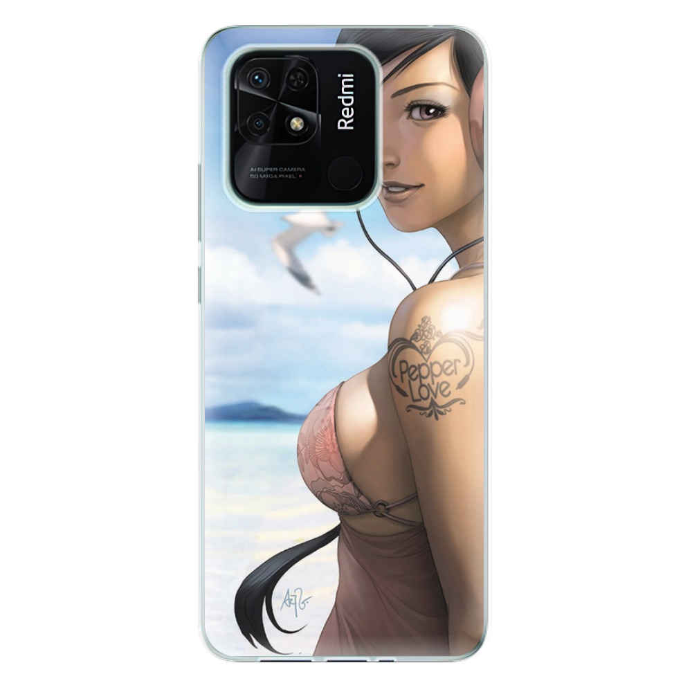 Odolné silikonové pouzdro iSaprio - Girl 02 - Xiaomi Redmi 10C