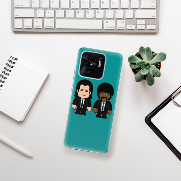 Silikonové pouzdro iSaprio - Xiaomi Redmi 10C - Pulp Fiction