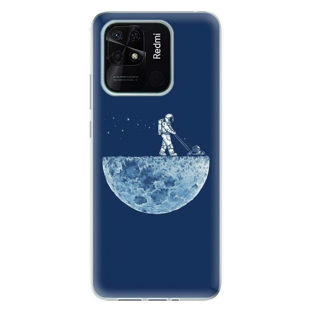 Silikonové odolné pouzdro iSaprio - Moon 01 na mobil Xiaomi Redmi 10C (Silikonový odolný kryt, obal, pouzdro iSaprio - Moon 01 na mobilní telefon Xiaomi Redmi 10C)