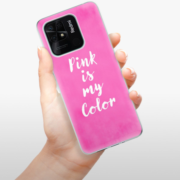 Silikonové pouzdro iSaprio - Xiaomi Redmi 10C - Pink is my color