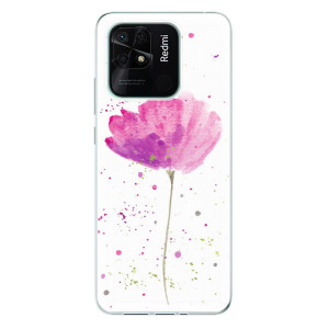 Silikonové pouzdro iSaprio - Xiaomi Redmi 10C - Poppies
