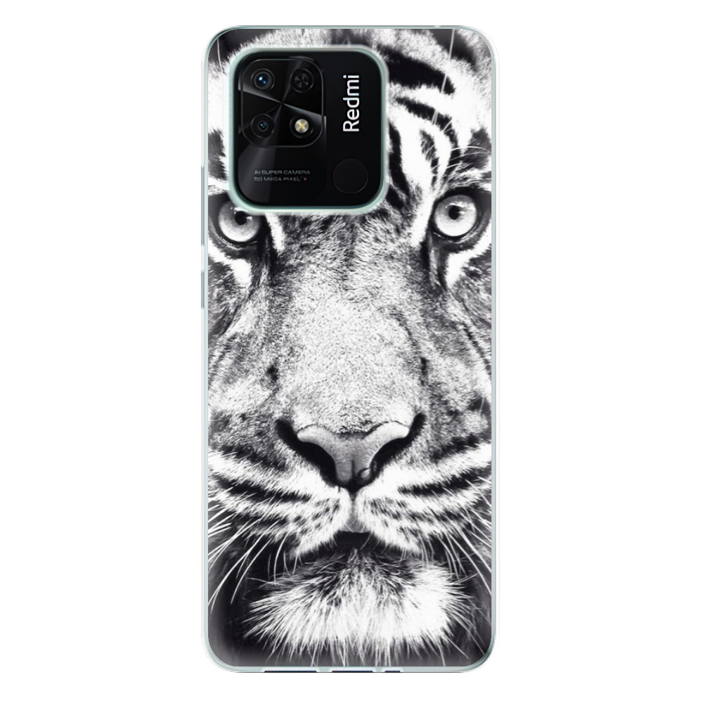 Silikonové odolné pouzdro iSaprio - Tiger Face na mobil Xiaomi Redmi 10C (Silikonový odolný kryt, obal, pouzdro iSaprio - Tiger Face na mobilní telefon Xiaomi Redmi 10C)