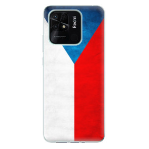 Silikonové pouzdro iSaprio - Xiaomi Redmi 10C - Czech Flag