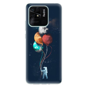 Silikonové odolné pouzdro iSaprio - Balloons 02 na mobil Xiaomi Redmi 10C