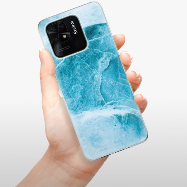 Silikonové pouzdro iSaprio - Xiaomi Redmi 10C - Blue Marble