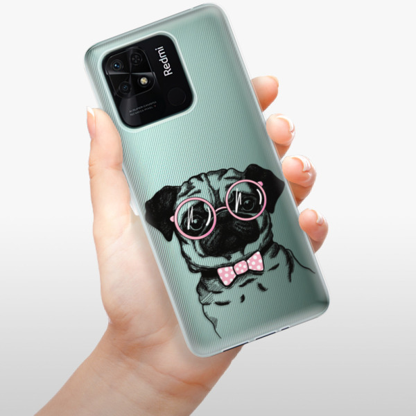 Silikonové pouzdro iSaprio - Xiaomi Redmi 10C - The Pug