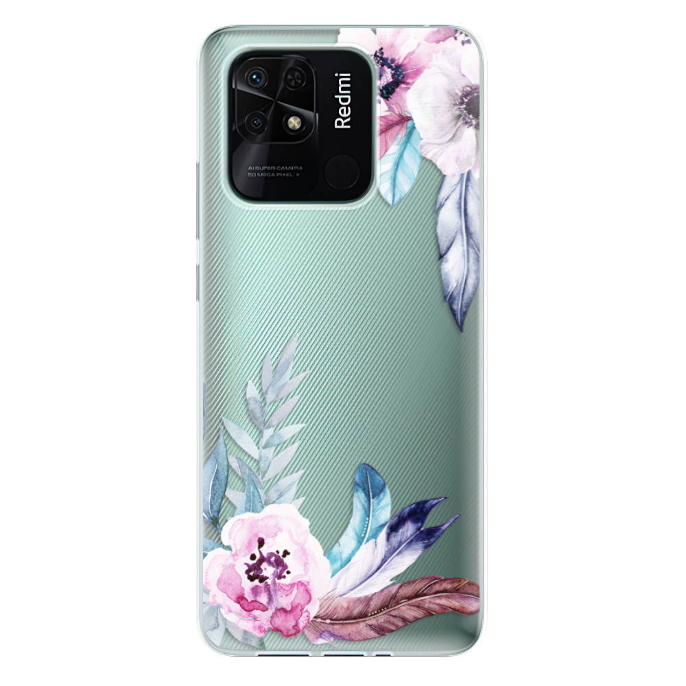 Silikonové odolné pouzdro iSaprio - Flower Pattern 04 na mobil Xiaomi Redmi 10C (Silikonový odolný kryt, obal, pouzdro iSaprio - Flower Pattern 04 na mobilní telefon Xiaomi Redmi 10C)