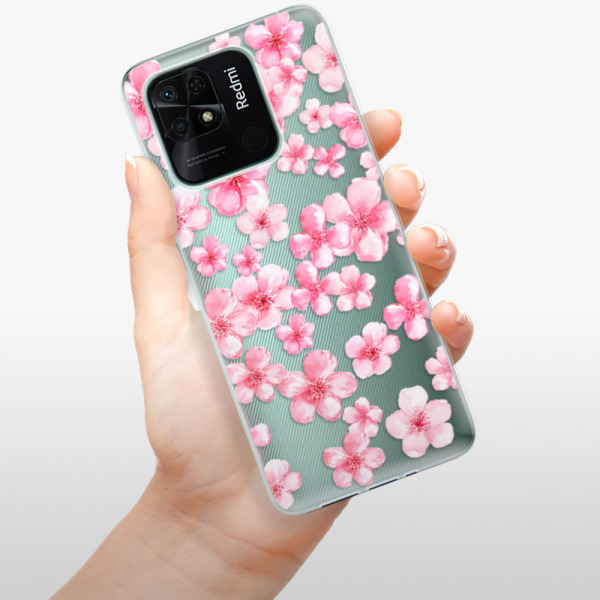 Silikonové pouzdro iSaprio - Xiaomi Redmi 10C - Flower Pattern 05