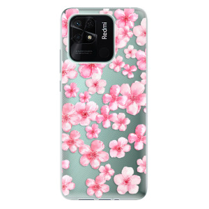 Silikonové pouzdro iSaprio - Xiaomi Redmi 10C - Flower Pattern 05