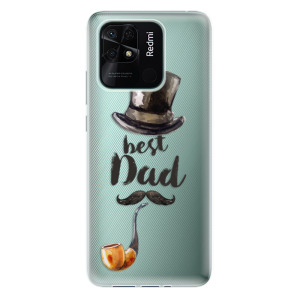 Silikonové odolné pouzdro iSaprio - Best Dad na mobil Xiaomi Redmi 10C