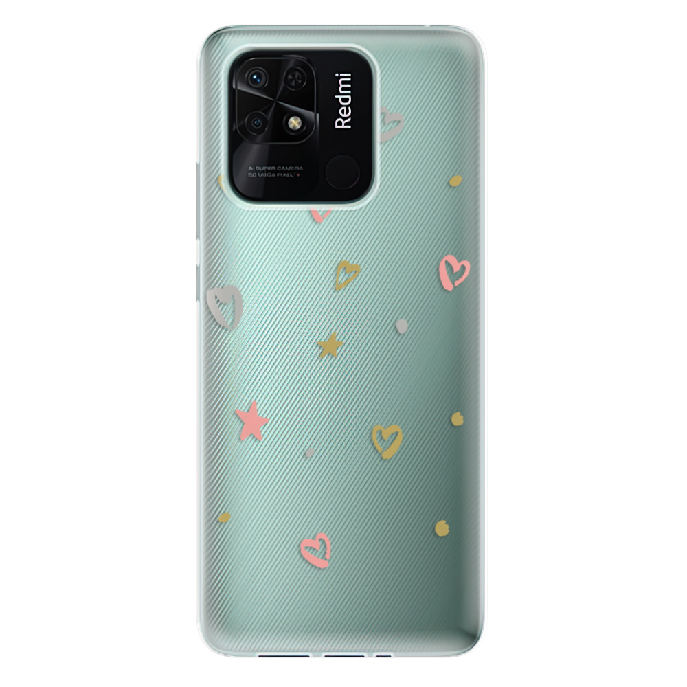 Odolné silikonové pouzdro iSaprio - Lovely Pattern - Xiaomi Redmi 10C