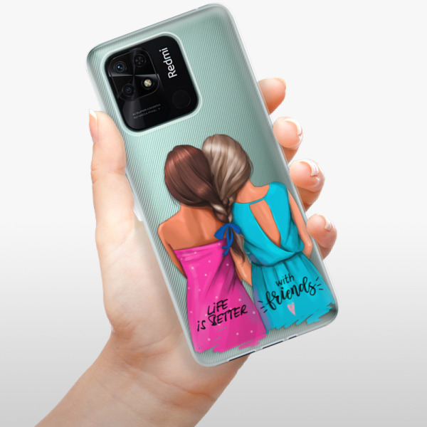 Silikonové pouzdro iSaprio - Xiaomi Redmi 10C - Best Friends