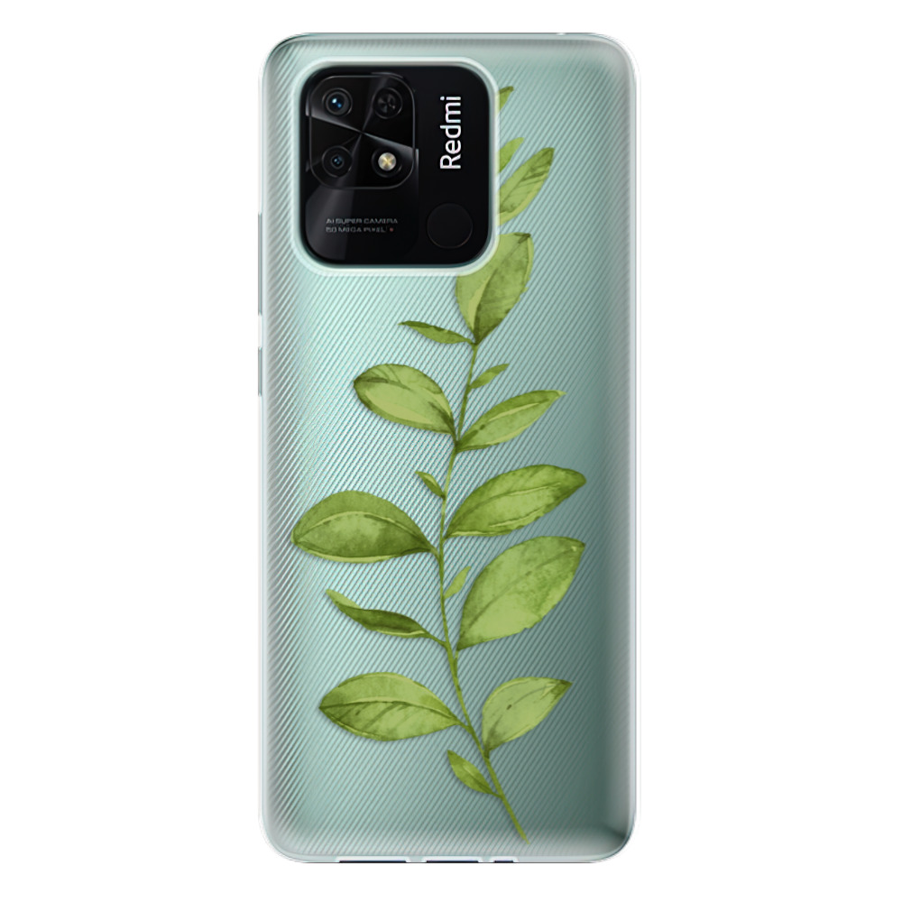 Odolné silikonové pouzdro iSaprio - Green Plant 01 - Xiaomi Redmi 10C