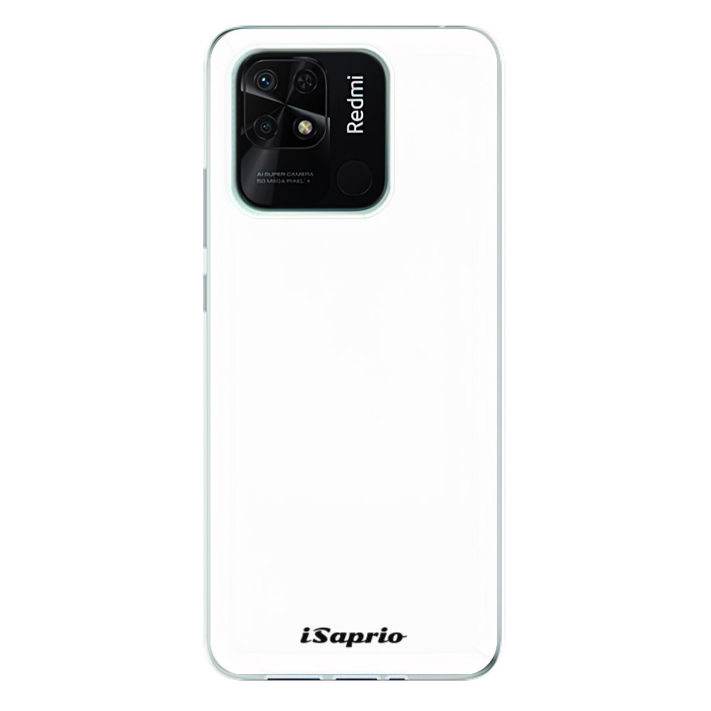 Silikonové odolné pouzdro iSaprio - 4Pure - bílé na mobil Xiaomi Redmi 10C (Silikonový odolný kryt, obal, pouzdro iSaprio - 4Pure - bílé na mobilní telefon Xiaomi Redmi 10C)