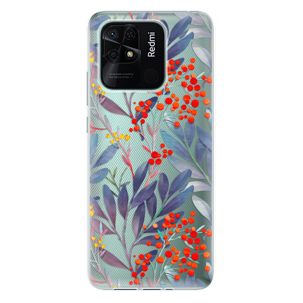 Silikonové odolné pouzdro iSaprio - Rowanberry na mobil Xiaomi Redmi 10C (Silikonový odolný kryt, obal, pouzdro iSaprio - Rowanberry na mobilní telefon Xiaomi Redmi 10C)