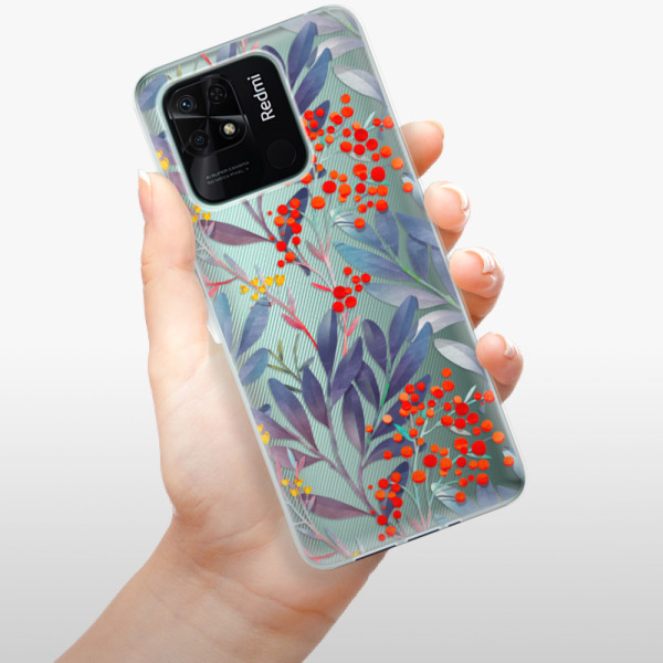 Silikonové pouzdro iSaprio - Xiaomi Redmi 10C - Rowanberry