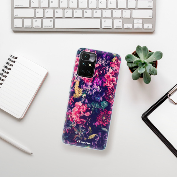 Silikonové pouzdro iSaprio - Xiaomi Redmi 10 - Flowers 10