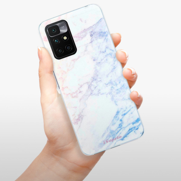 Silikonové pouzdro iSaprio - Xiaomi Redmi 10 - Raibow Marble 10