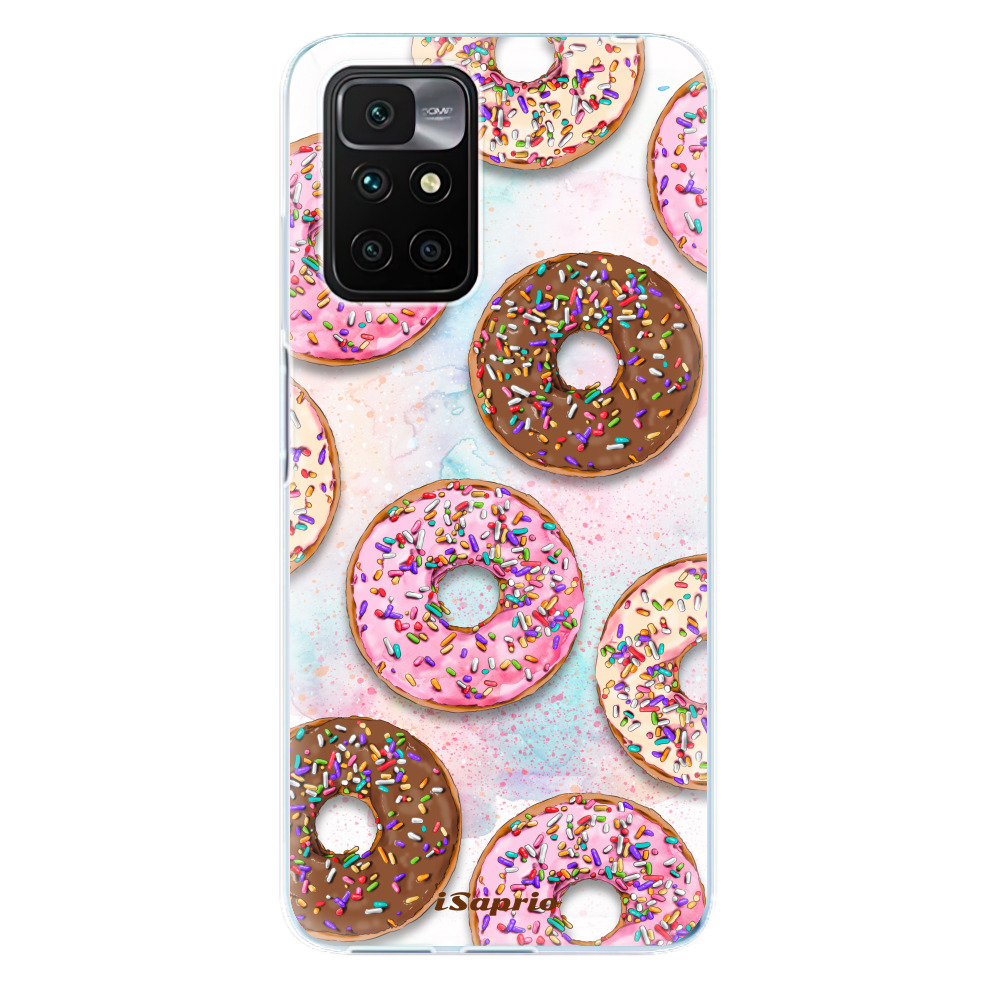 Silikonové odolné pouzdro iSaprio - Donuts 11 na mobil Xiaomi Redmi 10 (Silikonový odolný kryt, obal, pouzdro iSaprio - Donuts 11 na mobilní telefon Xiaomi Redmi 10)