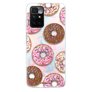 Silikonové odolné pouzdro iSaprio - Donuts 11 na mobil Xiaomi Redmi 10