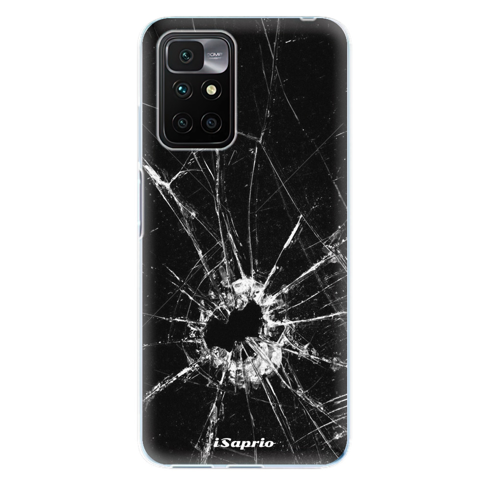 Silikonové odolné pouzdro iSaprio - Broken Glass 10 na mobil Xiaomi Redmi 10 (Silikonový odolný kryt, obal, pouzdro iSaprio - Broken Glass 10 na mobilní telefon Xiaomi Redmi 10)