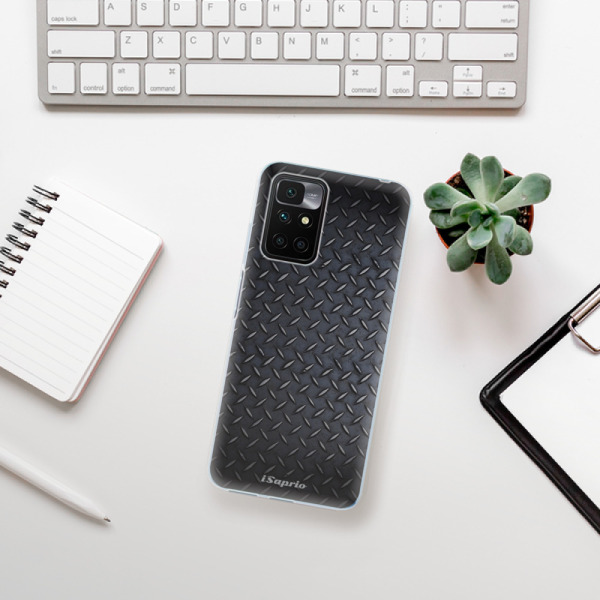 Silikonové pouzdro iSaprio - Xiaomi Redmi 10 - Metal 01