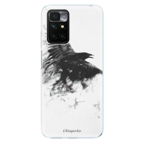 Silikonové odolné pouzdro iSaprio - Dark Bird 01 na mobil Xiaomi Redmi 10