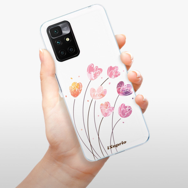 Silikonové pouzdro iSaprio - Xiaomi Redmi 10 - Flowers 14