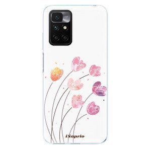 Silikonové pouzdro iSaprio - Xiaomi Redmi 10 - Flowers 14