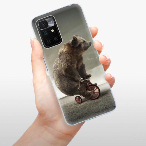 Silikonové pouzdro iSaprio - Xiaomi Redmi 10 - Bear 01