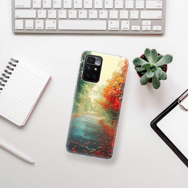Silikonové pouzdro iSaprio - Xiaomi Redmi 10 - Autumn 03